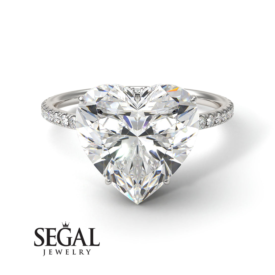 Heart Shape Diamond Ring - Noelle No. 3